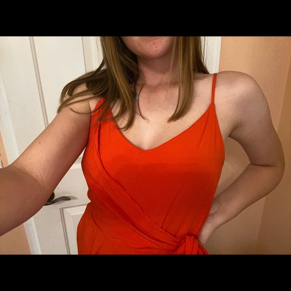 One Clothing Red Romper - Picture 2 of 4